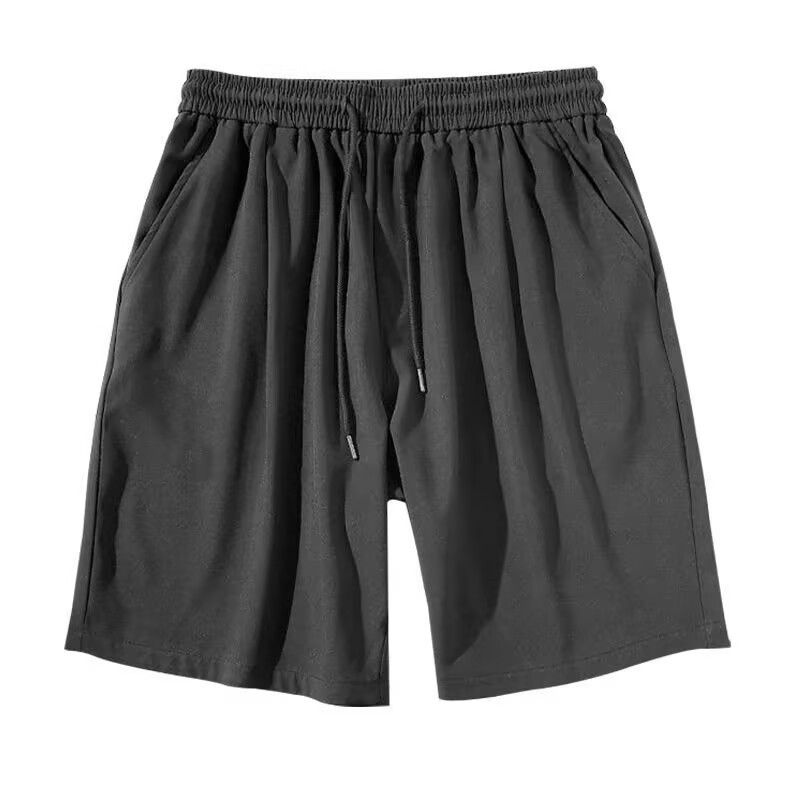"Men's Premium Jacquard Shorts – Summer Loose Fit, Beach Casual, Mid-Length (Black/Green/Blue, M-5XL)"_viptrois.com