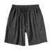 "Men's Premium Jacquard Shorts – Summer Loose Fit, Beach Casual, Mid-Length (Black/Green/Blue, M-5XL)"_viptrois.com