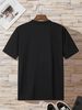 Maglietta Unisex Cotone 180g Collo Tondo Stampa Moda Comoda Corsa Casual Vestibilità Regolare_viptrois.com