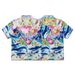 Men's Retro Hawaiian Flower Shirt Casual Trendy Brand West Coast Short Sleeved Cardigan For Holiday Beach_viptrois.com