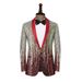 Men's Clothing Meteor Gradient Sequin Suit Jacket Performance Clothes Bar Singer Stage Performance Host Catwalk Suit_viptrois.com