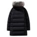 Men's Winter Detachable Hooded Parka Coat With Faux Fur Trim, Oversized Fit, Heavyweight Polyester Fill, Multi-Pocket Design, Casual Long Jacket_viptrois.com