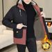 Pulse Hooded Teenagers, Winter Loose Coat For Men, European American Style Jacket, Men's Warm Cotton Padded Jacket With Fleece_viptrois.com