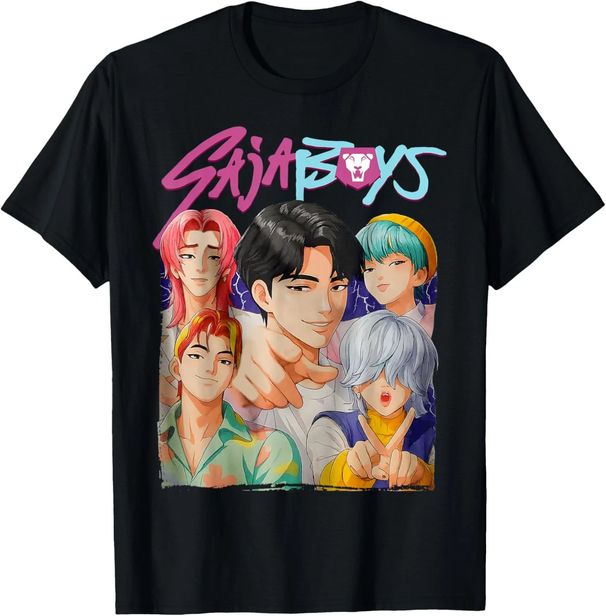 Saja Boys Bootleg Style Officially Licensed T-Shirt Mens Womens Tees Top Tops Tees Men's Women's_viptrois.com