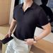 Men's Knitted Hollow V-Neck Polo Shirt - Summer Thin & Breathable | Slim Fit Lapel Design | High-End Fashion Knitwear_viptrois.com