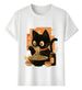 T-shirt Muscle Freaks 2026 Ramen Anime Style Eating Cat586441_viptrois.com