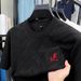 Men's Clothing Summer High Quality Jacquard Short Sleeved T Shirt Round Neck Simple Versatile Pony Embroidered T Shirt_viptrois.com