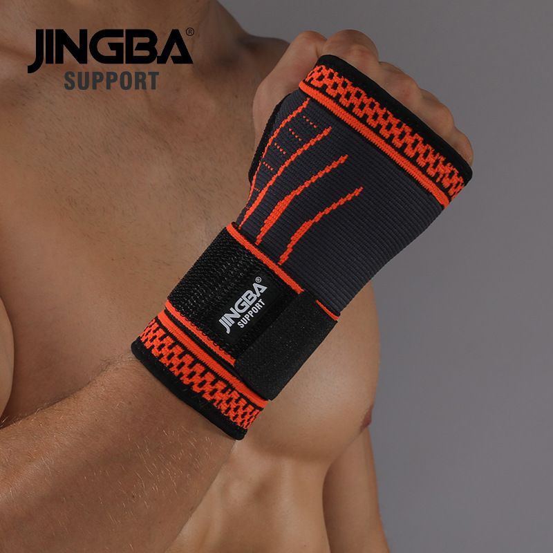 JINGBA Palm Guard Adult Outdoor Sports Fitness Protective Gear Weightlifting Pressure Wrist Warming Cycling Basketball Wholesale_viptrois.com