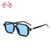 Retro Literary Modern Sunglasses Street Shooting Flat Mirror Fashion Sunglasses_viptrois.com