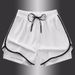 2025 Sports Shorts For Men, Running, Fitness, Basketball, Beach Pants, Lined, Outer Wear, Summer, Ice Silk, Swimming Shorts_viptrois.com