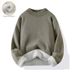 Men's Chunky Knit Sweater – Oversized Mockneck Pullover (Black/Grey/Army Green/Beige) – Winter Streetwear Essential (M-3XL)_viptrois.com