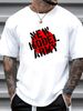 NEW MODEL ARMY CLASSIC LOGO WHITE T SHIRT Graphic Summer Streetwear Fashion Stretched Designer Clothes Comfortable Homme Top For Everyday Wear_viptrois.com