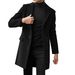 Men's British Woolen Coat For Autumn And Winter, Simple And Versatile Suit Jacket, Trendy Business Casual Coat_viptrois.com