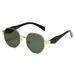 Fashion Metal Sunglasses - European & American Style Polygonal Sunshade Glasses (Celebrity All-Match Design)_viptrois.com