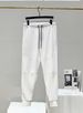 Men's Clothing New Men's Knitted Back Tapered Sweatpants Sports Leisure Training Pants 496 Back Zipper_viptrois.com