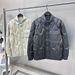 Men's Clothing Men's winter new style lapel down jacket fashion shirt style single breasted down jacket trend_viptrois.com