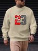 Men's Loose Casual Fashion 23 Pattern Printed Round Neck Long Sleeved Sweatshirt For Autumn And Winter_viptrois.com