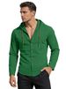 2026 European-style Men's Simple Cotton Casual Loose Breathable Long-sleeved Solid-color Hooded Shirt_viptrois.com