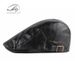 PU Korean Style Beret Men's Forward Cap British Women's Spring Autumn Winter Duckbill Leather Hat Trendy_viptrois.com