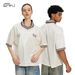 Men's Summer Polo Shirt - Breathable V-Neck Short Sleeve T-Shirt With Color Blocking Design, Lightweight & Comfortable For Casual Wear_viptrois.com