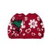 YWFG Unisex Cartoon Jacquard Sweater - Cozy Acrylic Knit Pullover For Men & Women, Relaxed Fit, Long Sleeve, Round Neck, Fall Fashion_viptrois.com