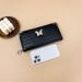 Women’s Bags Wallet Women's New Fashion Skull Butterfly Ladies Long Clutch Large Capacity Pu Wallet Coin Purse_viptrois.com