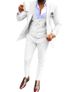 Men's Three-piece Casual Business Suit For Men With Flat Lapel Collar_viptrois.com