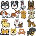 Cute Dog Series Cartoon Shoes Flower Shoe Buckle Soft Rubber PVC Shoe Accessories Accessories Slippers Sandals Accessories_viptrois.com