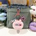 Bag Charm Celebrity Cute Cartoon Keychain Ugly Cute Creative Small Coal Ball Plush Doll Schoolbag Pendant Student Doll Gift_viptrois.com