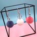 Bag Charm Fur Ball Keychain Candy Color Cute Bag Pendant Creative Small Gift Plush Car Keychain Cartoon Accessories_viptrois.com