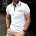 Men's Clothing Short Sleeved Printing Leisure Outdoor Sports Breathable Pocket Shirt_viptrois.com