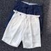 Men's Summer Thin Linen Shorts Casual Mid-Length Breathable 5 Point Trendy White Small Trousers Youth Pants_viptrois.com