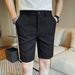 Men’s Waffle-Knit 5-Inch Chino Shorts – Slim Fit Breathable Office-to-Weekend Short Pants (Stretch Comfort, Lightweight Versatility)_viptrois.com