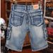 Men's Clothing Summer Casual Handsome High End Large Pocket Workwear Denim Shorts Men's Loose Trendy Five Point Pants_viptrois.com