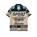 Men's Clothing Trendy Brand Hot Selling European Size Short Sleeved Printed Shirt Men's Classic Retro Hong Kong Style Beach Couple Loose Shirt Women_viptrois.com