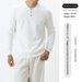 Pure Old Money Style High-End Turn-Down Collar Polo Knit Sweater Men's Autumn Winter Casual Versatile Long Sleeve Top_viptrois.com
