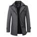 CT 2025 New Woolen Business Casual Fashion Thickened Warm Oversized Men's Trendy Trench Coat_viptrois.com
