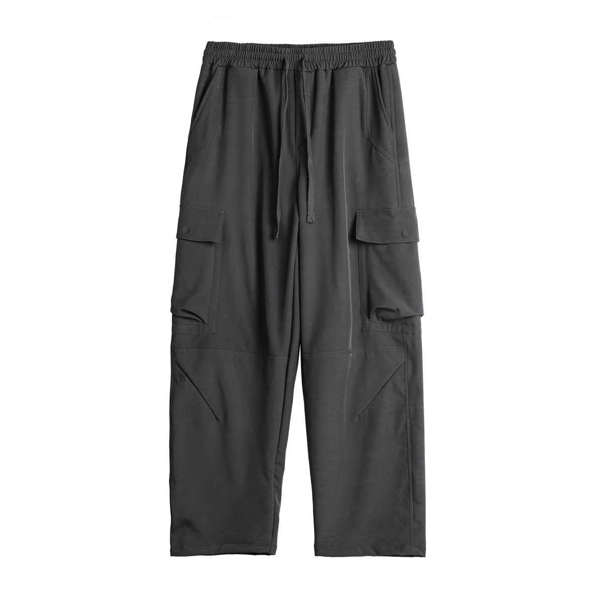 Unisex Oversized Cargo Pants – High-Street Utility Style, Multi-Pocket Straight-Leg (7 Sizes, 4 Colors)_viptrois.com