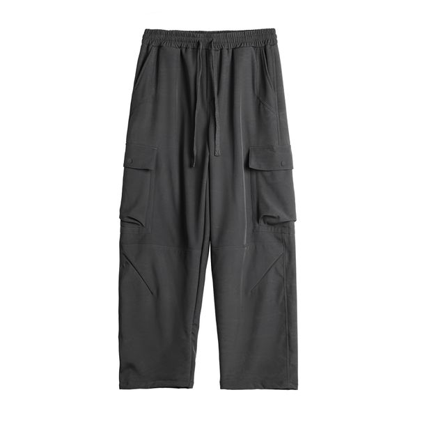 Unisex Oversized Cargo Pants – High-Street Utility Style, Multi-Pocket Straight-Leg (7 Sizes, 4 Colors)_viptrois.com