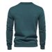 Loom Solid Color European And American Style Cardigan High Quality 2024 Business New Men's Cross-Border Knitted Sweater_viptrois.com