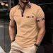 New Summer Fashion Button Polo Summer 3d Printed White Golf Short Sleeve Polo Business Casual Polo Streetwear Men Polo Shirt_viptrois.com