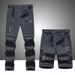 Men's Clothing And Women In Summer Thin Detachable Two Section Hiking Trousers Assault Pants Mountaineering Sports Pants_viptrois.com
