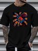 Vintage Style Spider T Shirt Tarantula Art Weird Creepy Arachnid Nature Cool Soft Versatile Fashion Stretched Casual Slightly Comfortable Unisex_viptrois.com
