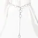 2025 Frauen Mode Gürtel Hüfte Hohe Taille Gold Silber Schmale Metall Kette Chunky Fransen Kristall Diamant Taille Kette Korsett Kette Gürtel_viptrois.com