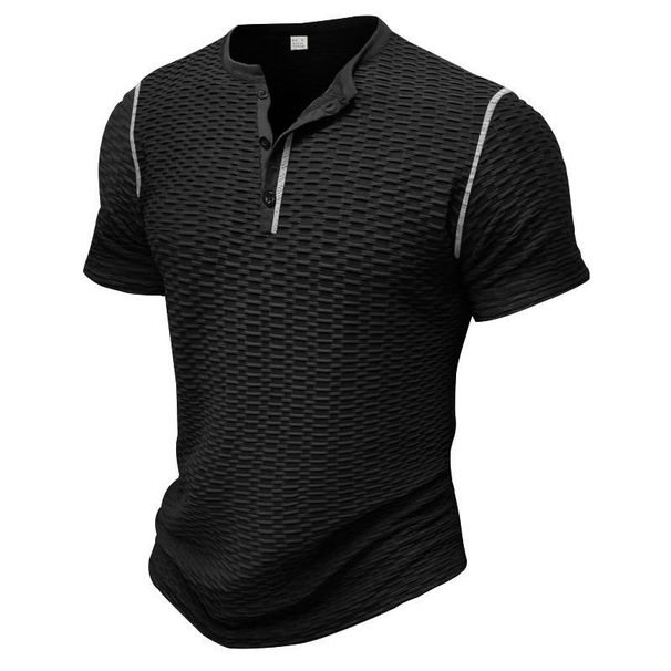 European And American Sports, Fitness, Casual, Slimming And Breathable Men's Short-sleeved T-shirt_viptrois.com