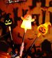 Halloween Decoration Pumpkin Lantern Glowing Hand-cranking Stick Night Light Toy_viptrois.com