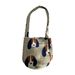 Women's Bucket Bag Vintage Bucket Bag Shoulder Bag Leopard Print Polka Dot Plush Crossbody Bag Fabric Bag_viptrois.com
