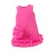 Baoxin Children's Clothing Summer Girls Dress Sleeveless A Line Cake Mesh Skirt + Bag Princess Dress_viptrois.com