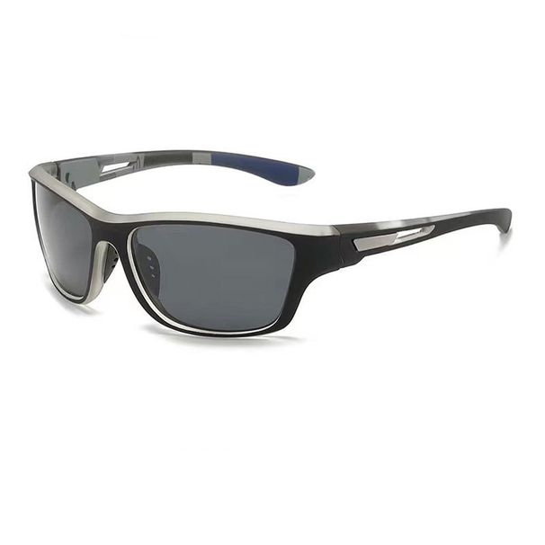Men's Polarized Sunglasses Cycling Full Frame Colorful Driving Glasses Fishing Classic Sports Square Frame Sunglasses_viptrois.com