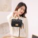 Women's New Ladies Handbag Pearl Hand Held Mini Lipstick Bag Chain Bag_viptrois.com